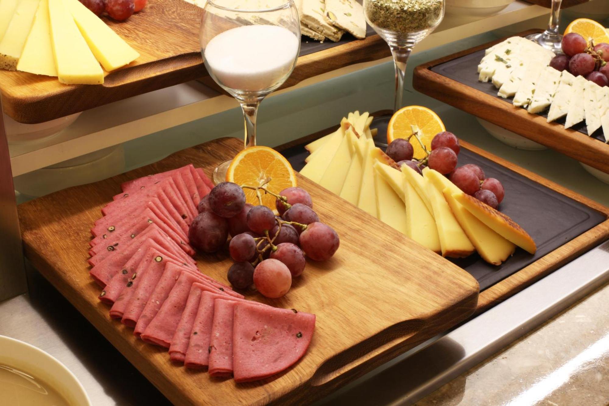 Bentley Hotel Bosphorus - Special Class Стамбул Экстерьер фото A selection of cheese and cold cuts